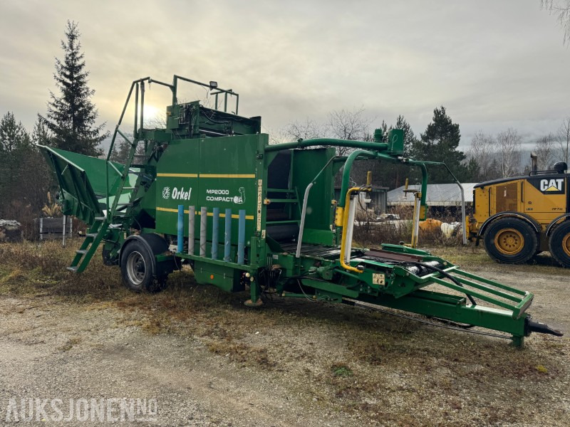 2009 Orkel MP2000 Compact stasjonær rundballepresse for halm, flis, plast og lignende. - Agricultural machinery: picture 2 2009 Orkel MP2000 Compact stasjonær rundballepresse for halm, flis, plast og lignende. - Agricultural machinery: picture 2