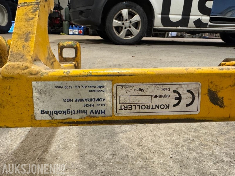 2011 HMR HMV hurtigkoblinger - Agricultural machinery: picture 3 2011 HMR HMV hurtigkoblinger - Agricultural machinery: picture 3