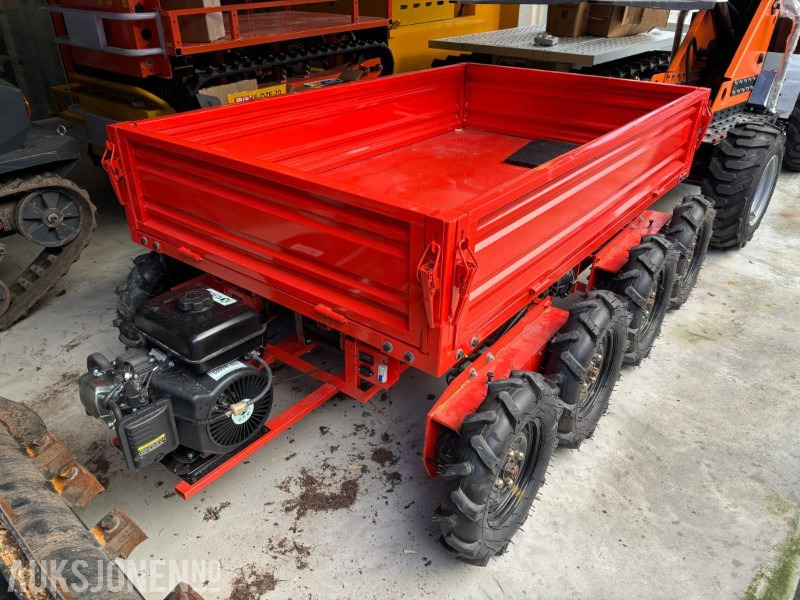 FJERNSTYRT 8HJULS DUMPERHENGER MED AGGREGAT. FJERNKONTROLL OG BATTERI - Attachment for Construction machinery: picture 1 FJERNSTYRT 8HJULS DUMPERHENGER MED AGGREGAT. FJERNKONTROLL OG BATTERI - Attachment for Construction machinery: picture 1