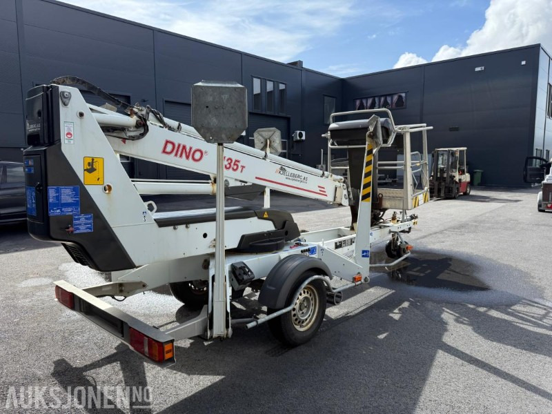 Dino 135T Tilhengerlift – 13,5 meter rekkevidde – 2013-modell - Aerial platform: picture 5 Dino 135T Tilhengerlift – 13,5 meter rekkevidde – 2013-modell - Aerial platform: picture 5