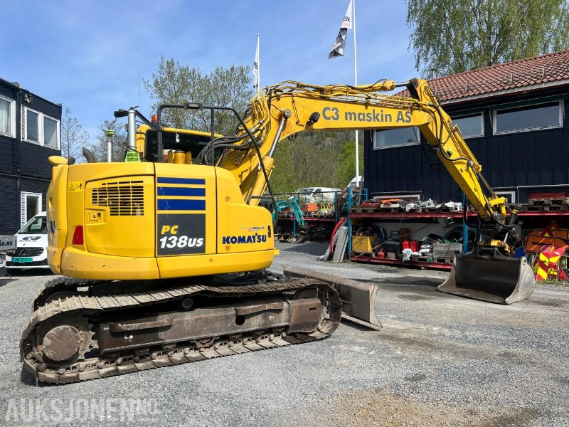 Komatsu PC138 gravemaskin, GPS, Tiltrotator, Smøring, Kamera - Excavator: picture 4 Komatsu PC138 gravemaskin, GPS, Tiltrotator, Smøring, Kamera - Excavator: picture 4