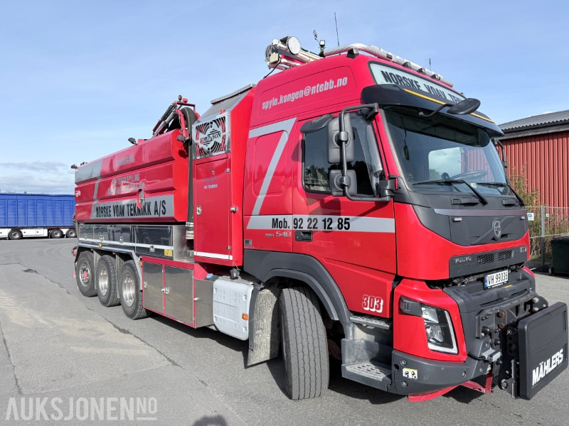 2018 Volvo FMX 540 8x4 suge/spylebil - 98 180km - Municipal/ Special vehicle: picture 3 2018 Volvo FMX 540 8x4 suge/spylebil - 98 180km - Municipal/ Special vehicle: picture 3