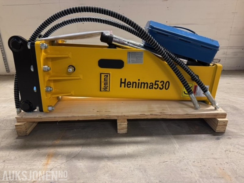 NY HENIMA PIGGHAMMER TIL 2,5-4,5 TONNS GRAVEMASKIN S40 - Hydraulic hammer for Construction machinery: picture 1 NY HENIMA PIGGHAMMER TIL 2,5-4,5 TONNS GRAVEMASKIN S40 - Hydraulic hammer for Construction machinery: picture 1