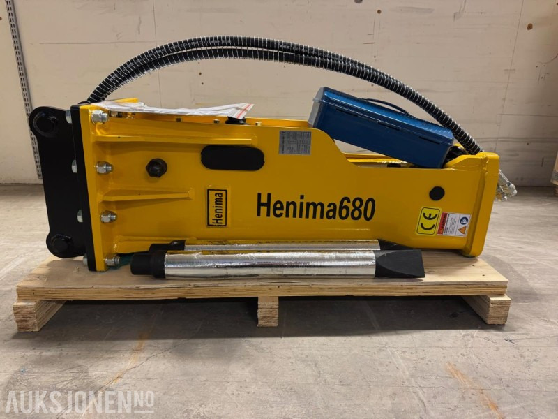 NY HENIMA PIGGHAMMER TIL 4-7 TONNS GRAVEMASKIN S40 M/GARANTI - Other machinery: picture 1 NY HENIMA PIGGHAMMER TIL 4-7 TONNS GRAVEMASKIN S40 M/GARANTI - Other machinery: picture 1