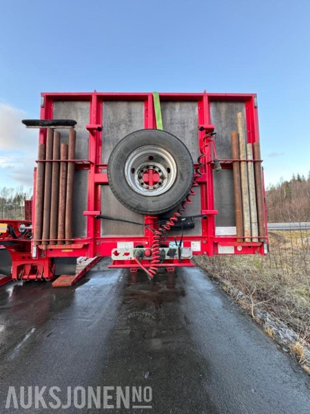 2017 Broshuis 4 SLA-18-48 4 akslet Maskinjumbo med uttrekk og manuell bredding - Metallisert - Hydraulisk bredding på kjørebruer - Trailer: picture 2 2017 Broshuis 4 SLA-18-48 4 akslet Maskinjumbo med uttrekk og manuell bredding - Metallisert - Hydraulisk bredding på kjørebruer - Trailer: picture 2