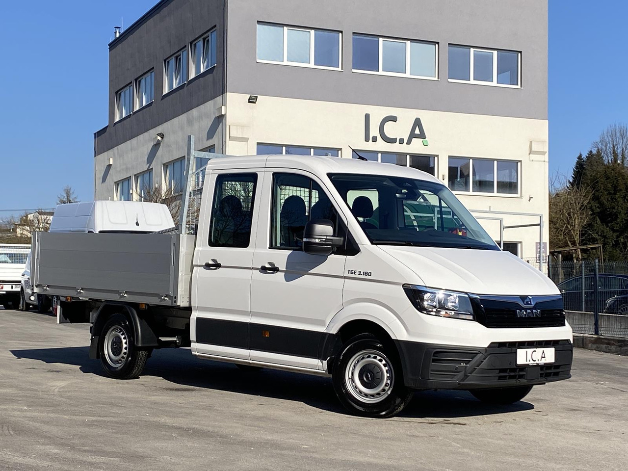 Lease a MAN TGE 3.180 DOKA 1+6 3640MM | OFFENE PRITSCHE + ALU KOFFER AUF DER PRITSCHE MAN TGE 3.180 DOKA 1+6 3640MM | OFFENE PRITSCHE + ALU KOFFER AUF DER PRITSCHE: picture 28