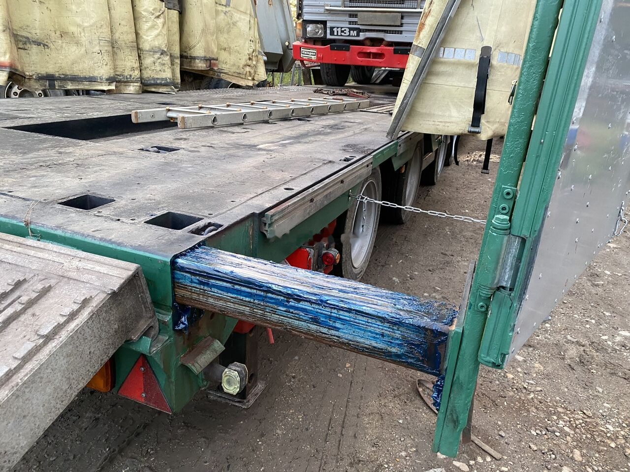 Low loader semi-trailer Meusburger Typ: MPG-4 - trailer combine / tractoare / vole - axe viratoare: picture 13