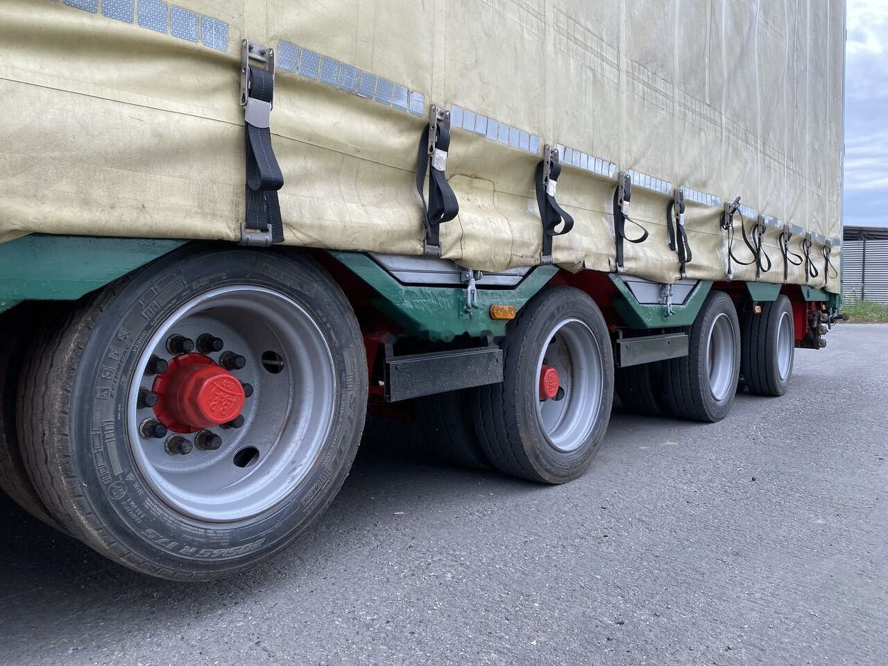 Low loader semi-trailer Meusburger Typ: MPG-4 - trailer combine / tractoare / vole - axe viratoare: picture 23