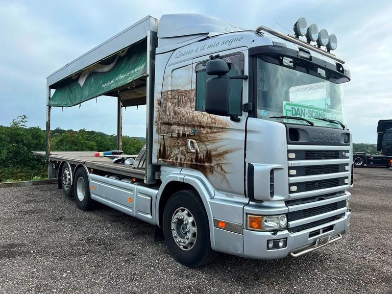 Autotransporter truck Scania R164-480 V8 Steel / Air suspension.: picture 16