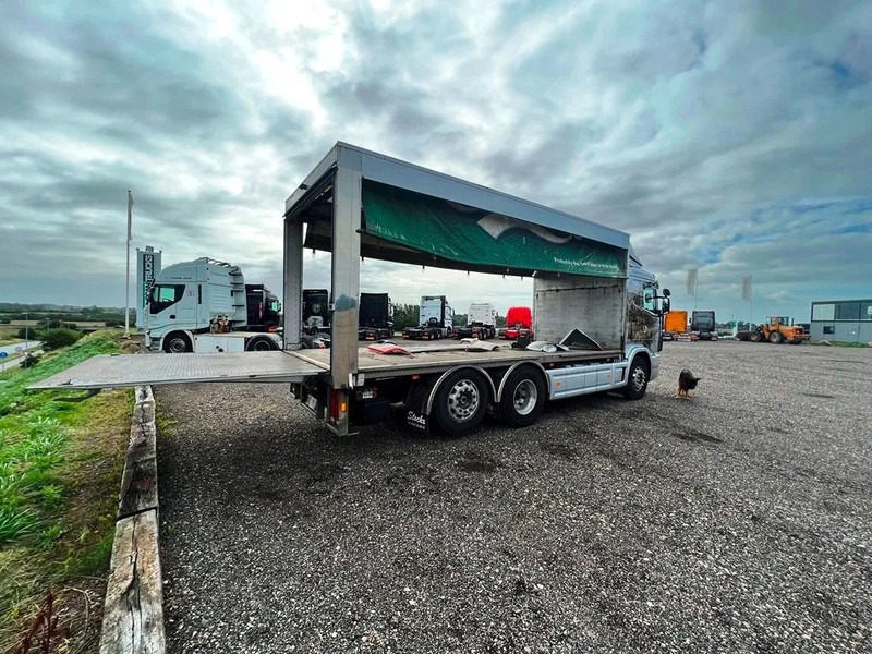 Autotransporter truck Scania R164-480 V8 Steel / Air suspension.: picture 12