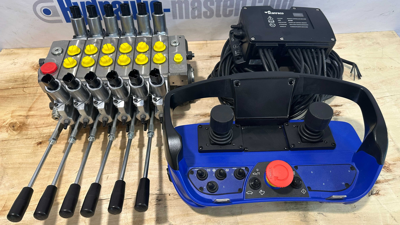 Set Scanreco RC400 with Walvoil DPX100 Komatsu Forest, Ponsse, Fassi, Palfinger - Forestry trailer: picture 2 Set Scanreco RC400 with Walvoil DPX100 Komatsu Forest, Ponsse, Fassi, Palfinger - Forestry trailer: picture 2