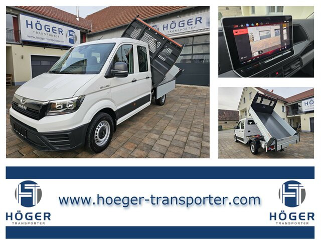 MAN TGE 3.140 Doka L3 Dreiseitenkipper Facelift... - Tipper van, Combi van: picture 1 MAN TGE 3.140 Doka L3 Dreiseitenkipper Facelift... - Tipper van, Combi van: picture 1