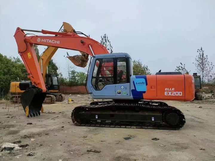 Excavator Second hand Hitachi ZX200-3 ZX200-3G ZX200-5G ZX210 ZX240 excavator used hitachi excavator in stock: picture 6