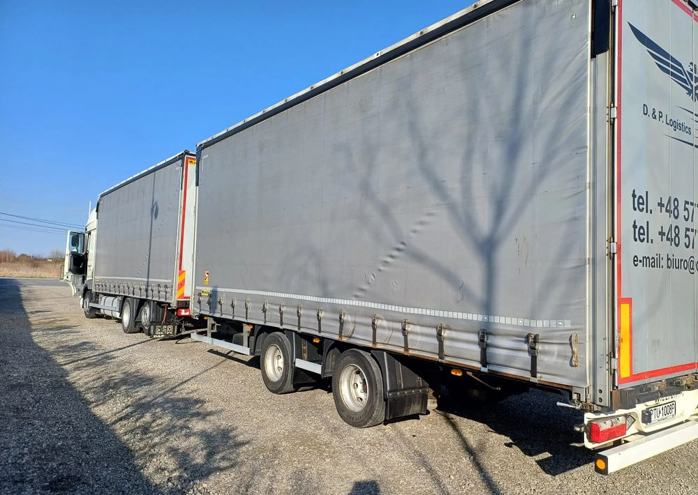 DAF XF 480 SUPER SPACE CAB / ZESTAW TANDEM PRZEJAZDOWY 120m3 - Curtainsider truck: picture 4 DAF XF 480 SUPER SPACE CAB / ZESTAW TANDEM PRZEJAZDOWY 120m3 - Curtainsider truck: picture 4