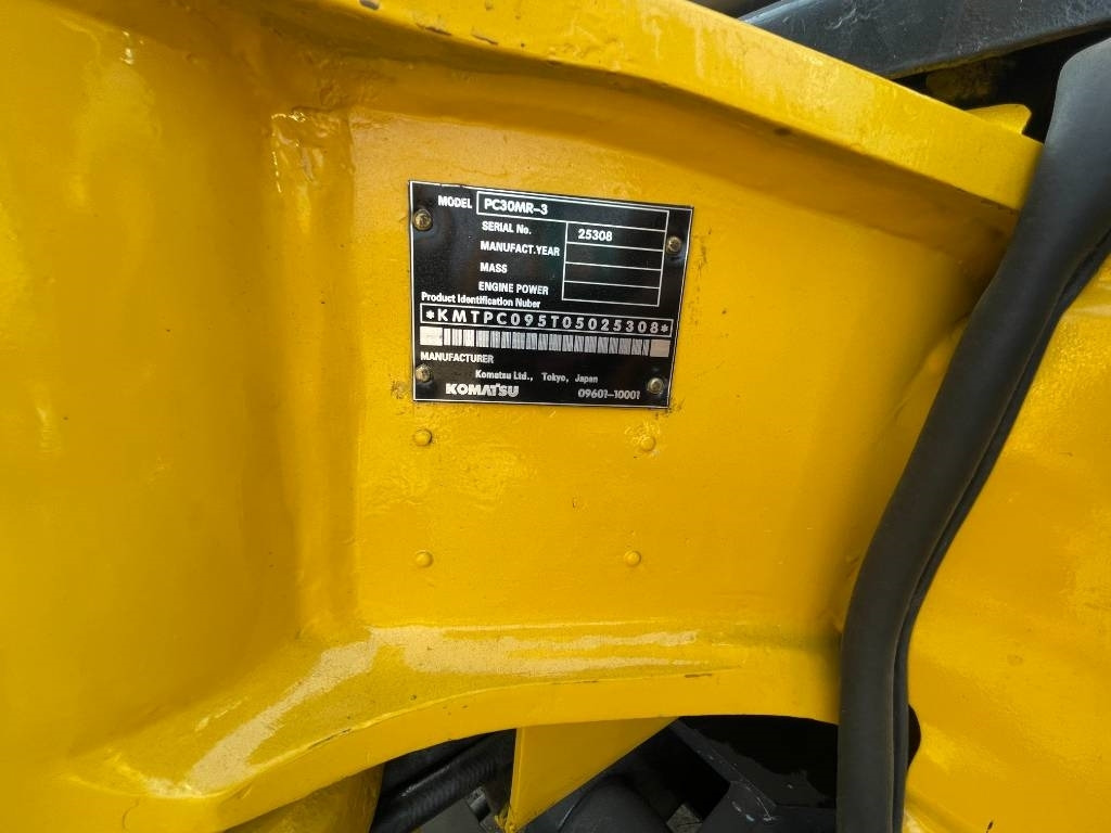 Komatsu PC 30 - Mini excavator: picture 2 Komatsu PC 30 - Mini excavator: picture 2
