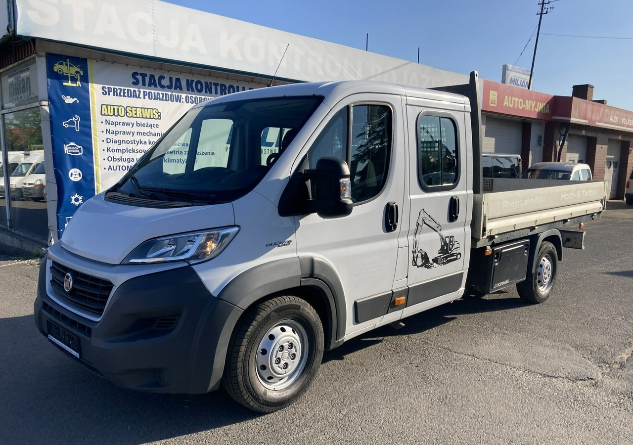 Fiat Ducato Ducato Max 2.3JTD-150KM Dokka Doka Brygadówka skrzynia Klima 2017 - Flatbed van, Combi van: picture 2 Fiat Ducato Ducato Max 2.3JTD-150KM Dokka Doka Brygadówka skrzynia Klima 2017 - Flatbed van, Combi van: picture 2