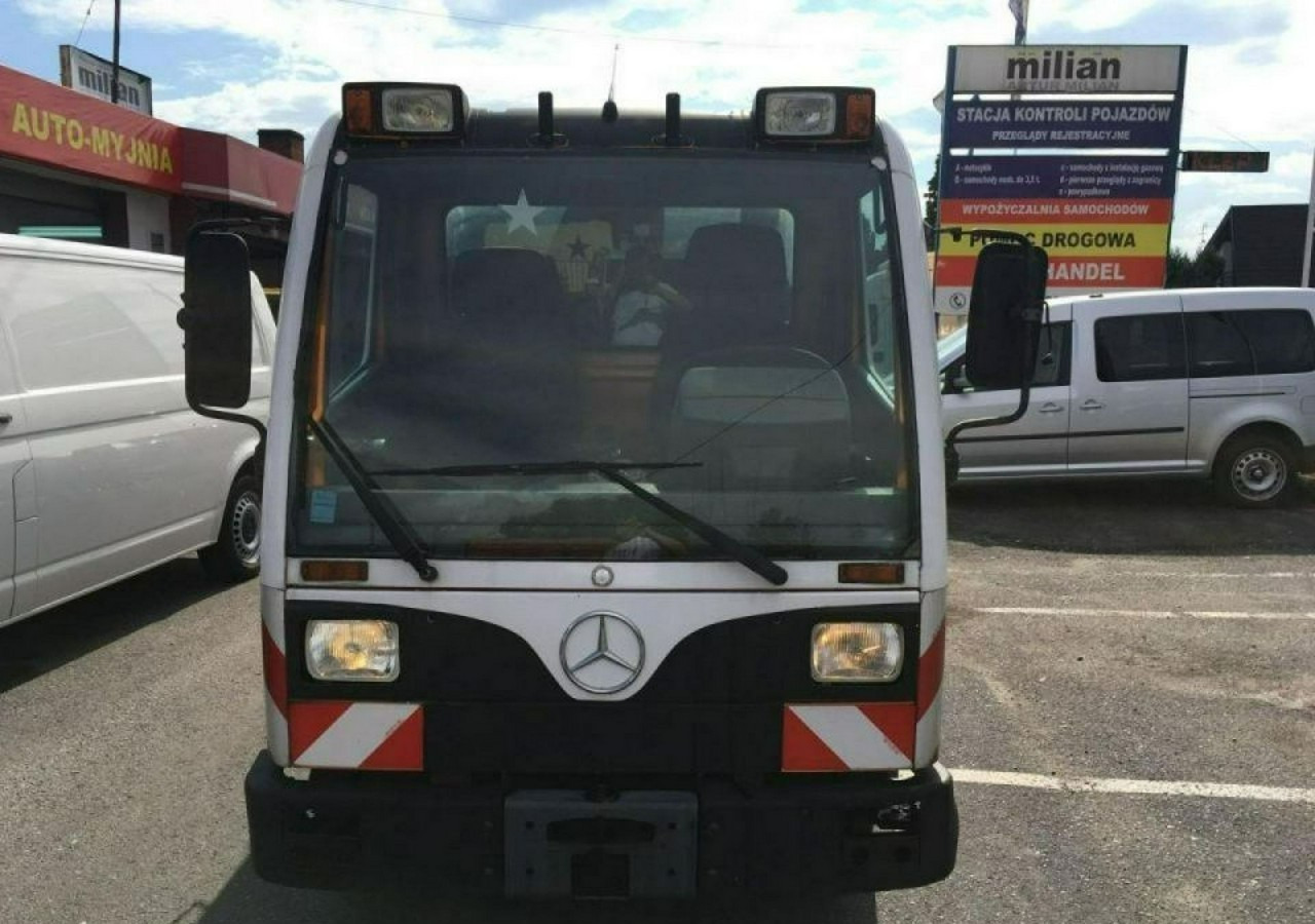 Garbage truck Inna Inny Unimog UX100 Śmieciarka wywrotka prasa: picture 10