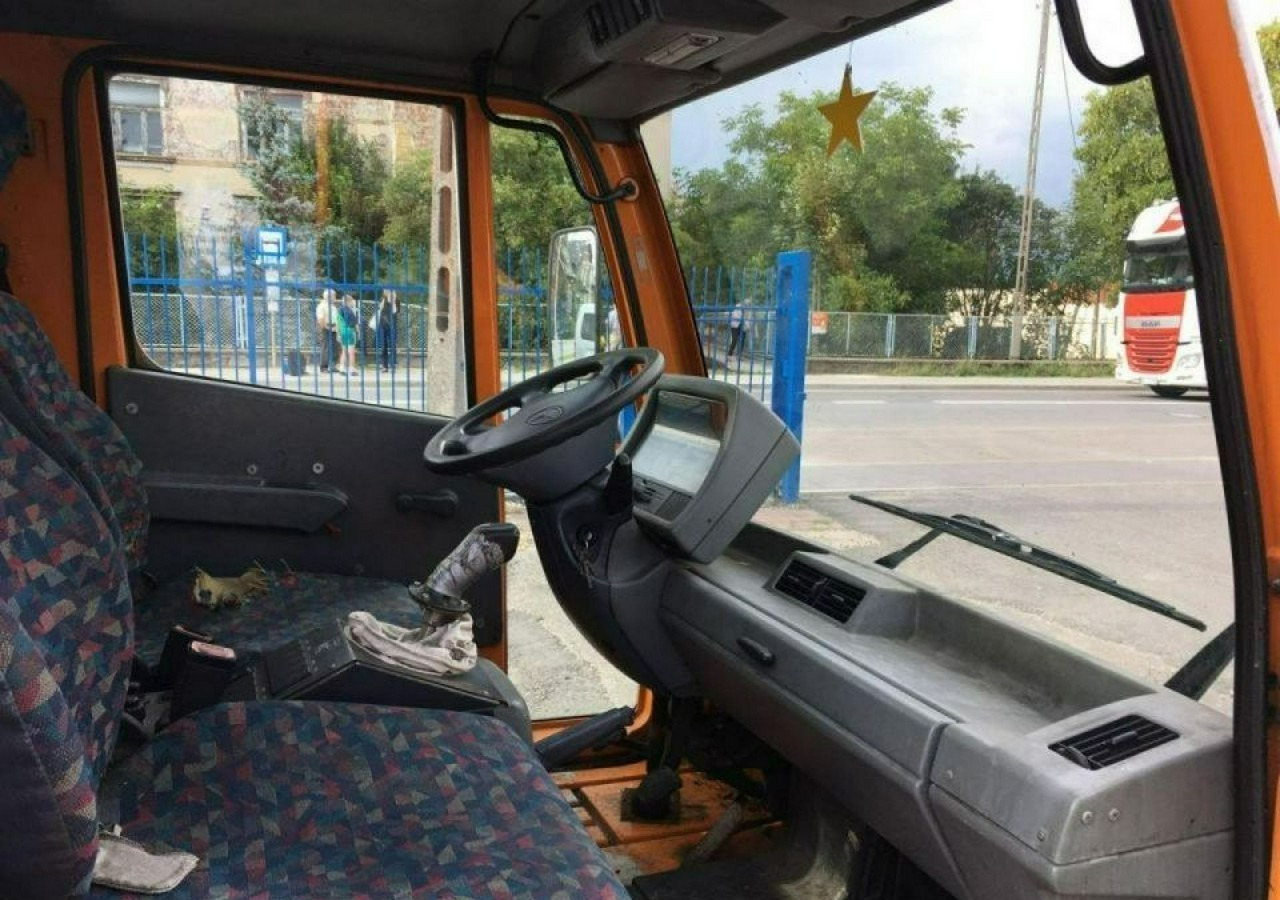 Garbage truck Inna Inny Unimog UX100 Śmieciarka wywrotka prasa: picture 17