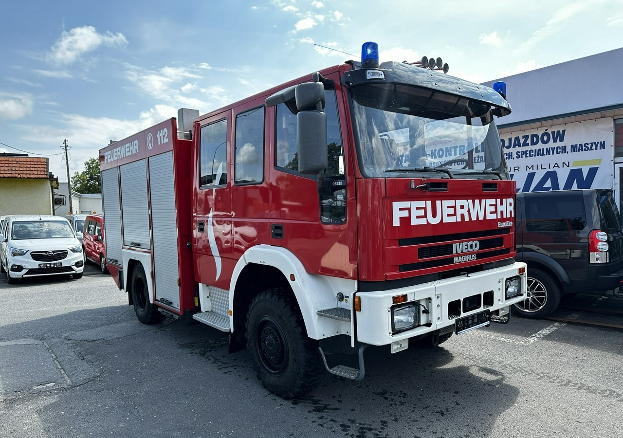 Iveco Inny Iveco Iveco Magirus FF95E Straż Pożarna Gaśnicza 4X4 Metz 96 jak Nowa - Fire truck: picture 2 Iveco Inny Iveco Iveco Magirus FF95E Straż Pożarna Gaśnicza 4X4 Metz 96 jak Nowa - Fire truck: picture 2
