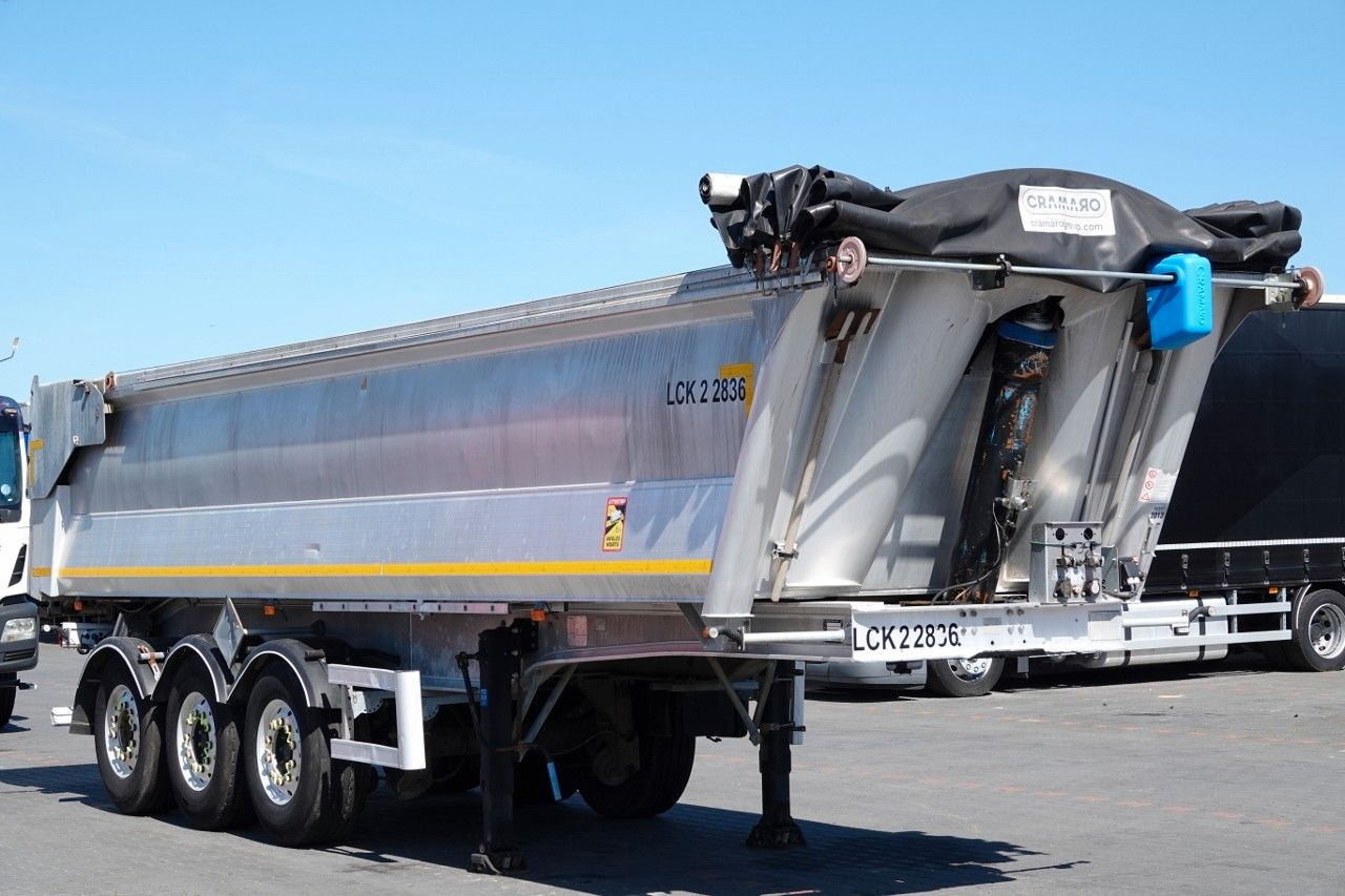 Benalu WYWROTKA / 25 m3 / ALUMINIOWA / HYDROKLAPA / 2X - Tipper semi-trailer: picture 1 Benalu WYWROTKA / 25 m3 / ALUMINIOWA / HYDROKLAPA / 2X - Tipper semi-trailer: picture 1