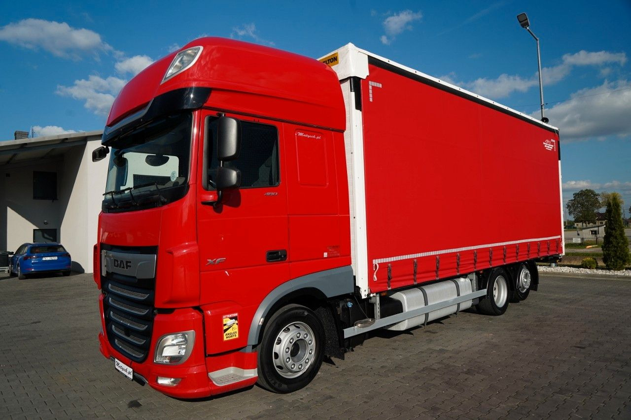 DAF XF 480 / SOLÓWKA / SSC / 6X2 / OŚ PODNOSZONA / W - Curtainsider truck: picture 2 DAF XF 480 / SOLÓWKA / SSC / 6X2 / OŚ PODNOSZONA / W - Curtainsider truck: picture 2