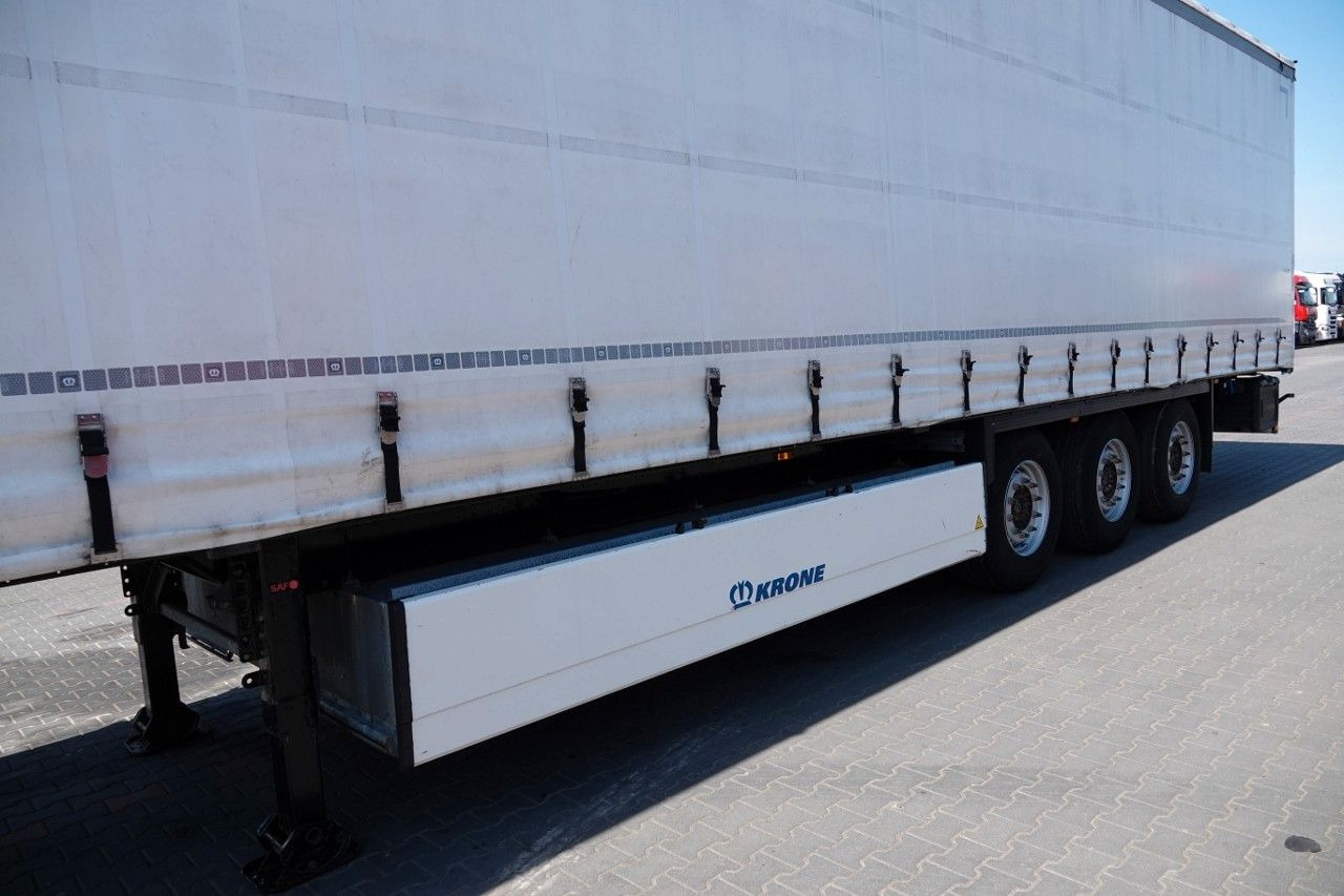 Curtainsider semi-trailer Krone FIRANKA / 2021 ROK / KOSZ NA PALETY / 2 OSIE POD: picture 6