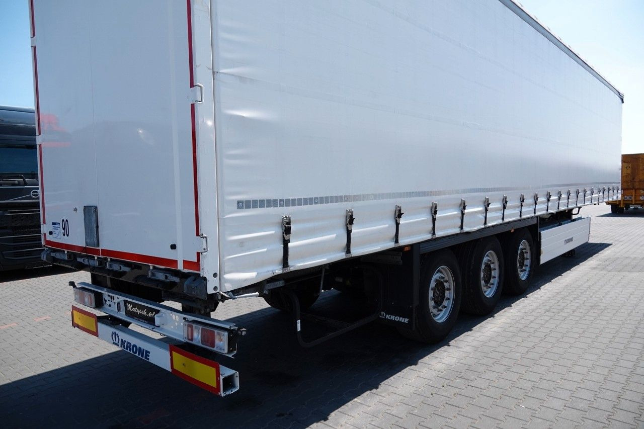 Curtainsider semi-trailer Krone FIRANKA / 2021 ROK / KOSZ NA PALETY / 2 OSIE POD: picture 9