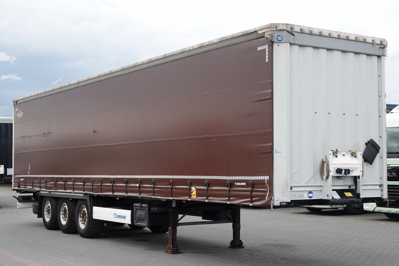 Krone FIRANKA STANDARD / OŚ PODNOSZONA / 2018 ROK - Curtainsider semi-trailer: picture 1 Krone FIRANKA STANDARD / OŚ PODNOSZONA / 2018 ROK - Curtainsider semi-trailer: picture 1