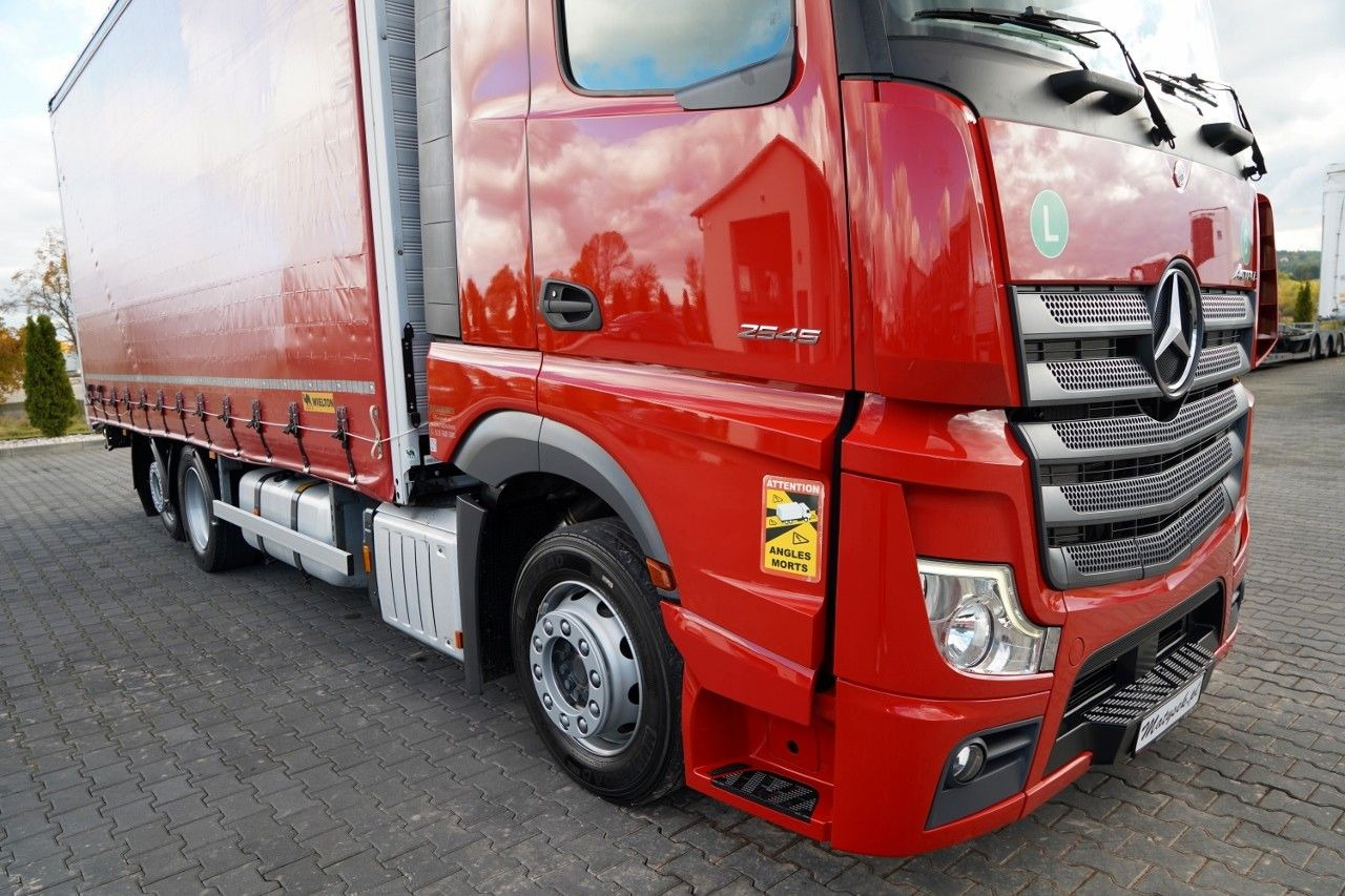 Curtainsider truck Mercedes-Benz ACTROS 2545 / SOLÓWKA / 6x2 / OŚ PODNOSZONA / B: picture 6 Curtainsider truck Mercedes-Benz ACTROS 2545 / SOLÓWKA / 6x2 / OŚ PODNOSZONA / B: picture 6