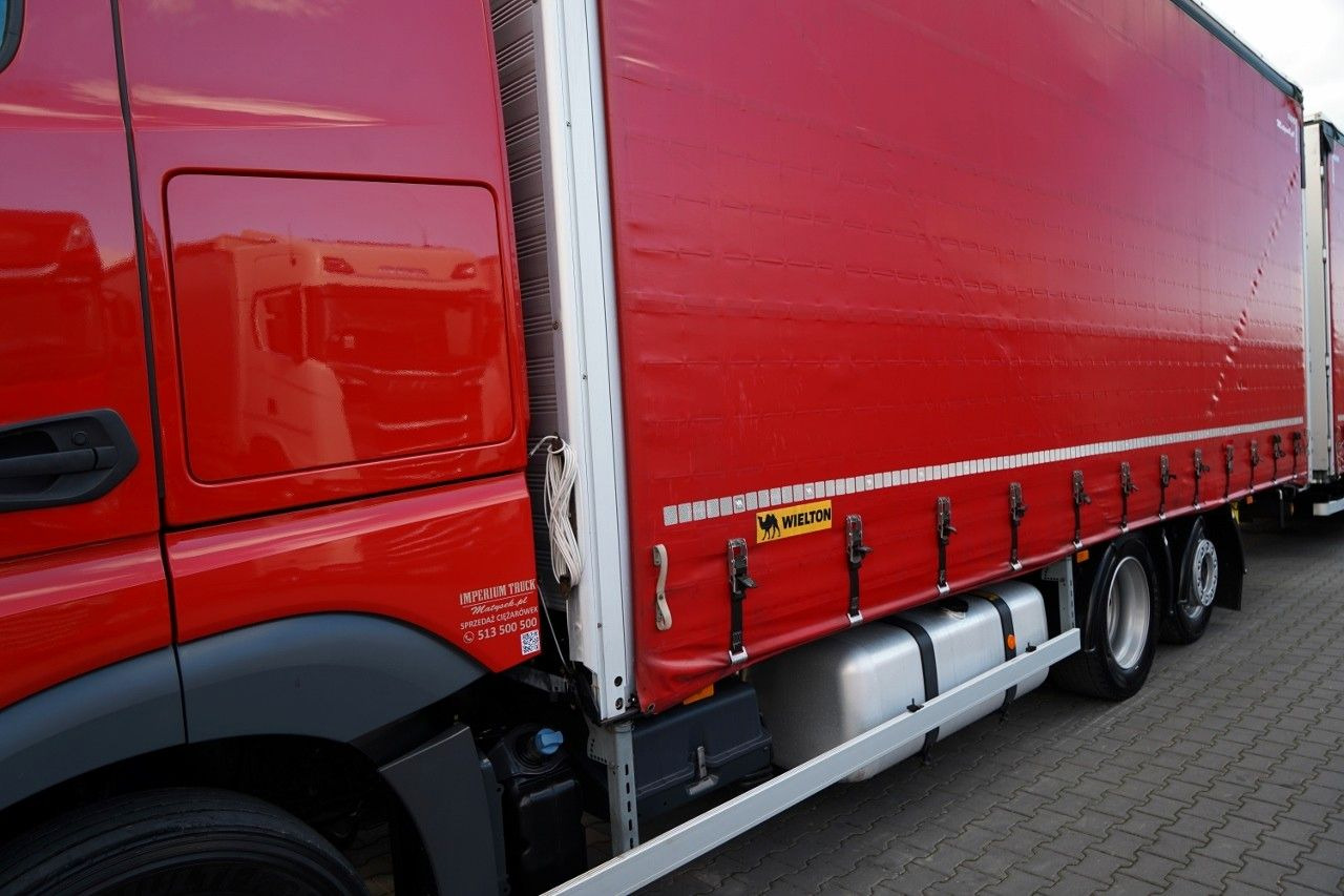 Curtainsider truck Mercedes-Benz ACTROS 2545 / ZESTAW TANDEM 120 M3 / PRZEJAZDOW: picture 7 Curtainsider truck Mercedes-Benz ACTROS 2545 / ZESTAW TANDEM 120 M3 / PRZEJAZDOW: picture 7