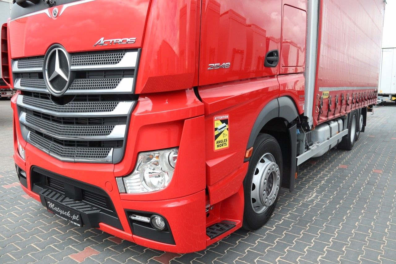 Mercedes-Benz ACTROS 2548 / ZESTAW TANDEM 120 M3 / PRZEJAZDOWY - Curtainsider truck: picture 5 Mercedes-Benz ACTROS 2548 / ZESTAW TANDEM 120 M3 / PRZEJAZDOWY - Curtainsider truck: picture 5