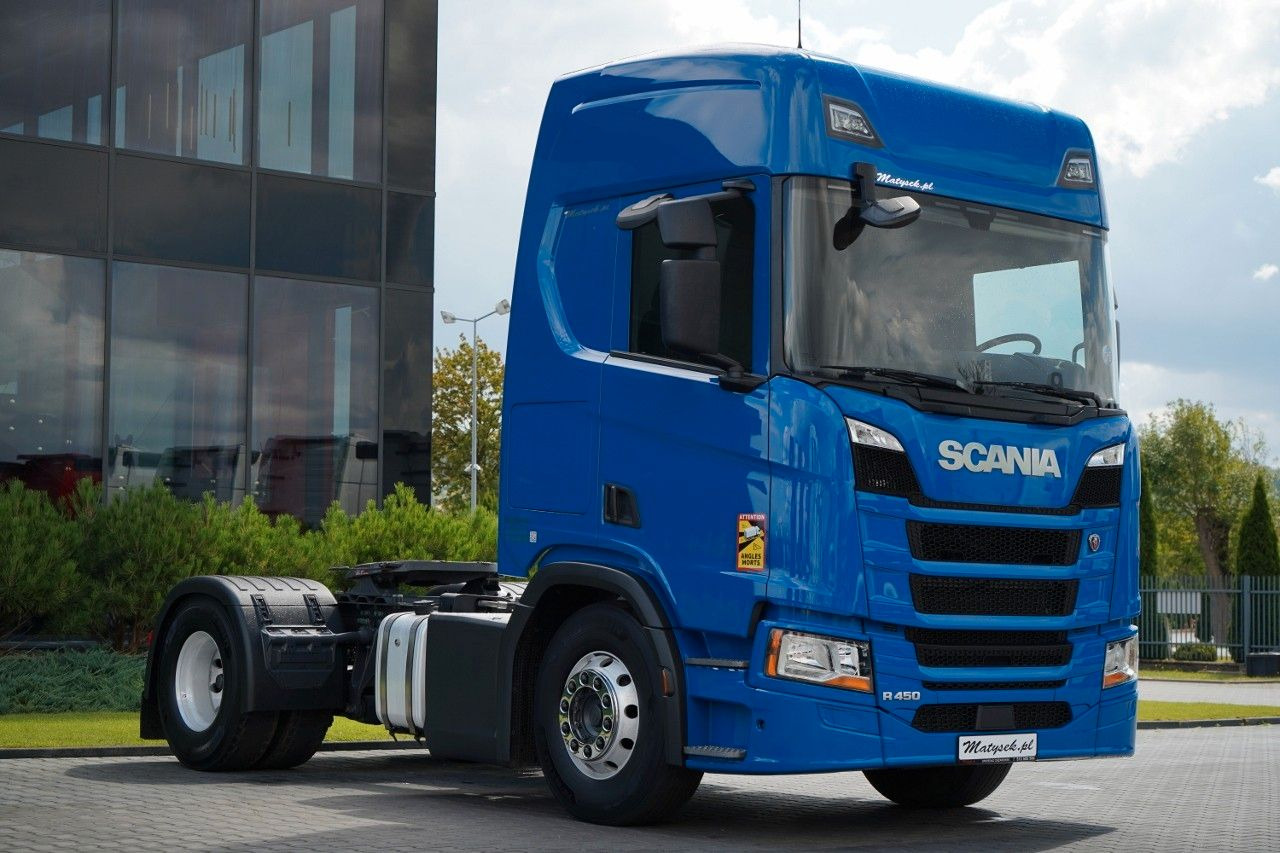 Scania R 450 / HYDRAULIKA / RETARDER / I-PARK COOL / AL - Tractor unit: picture 1 Scania R 450 / HYDRAULIKA / RETARDER / I-PARK COOL / AL - Tractor unit: picture 1