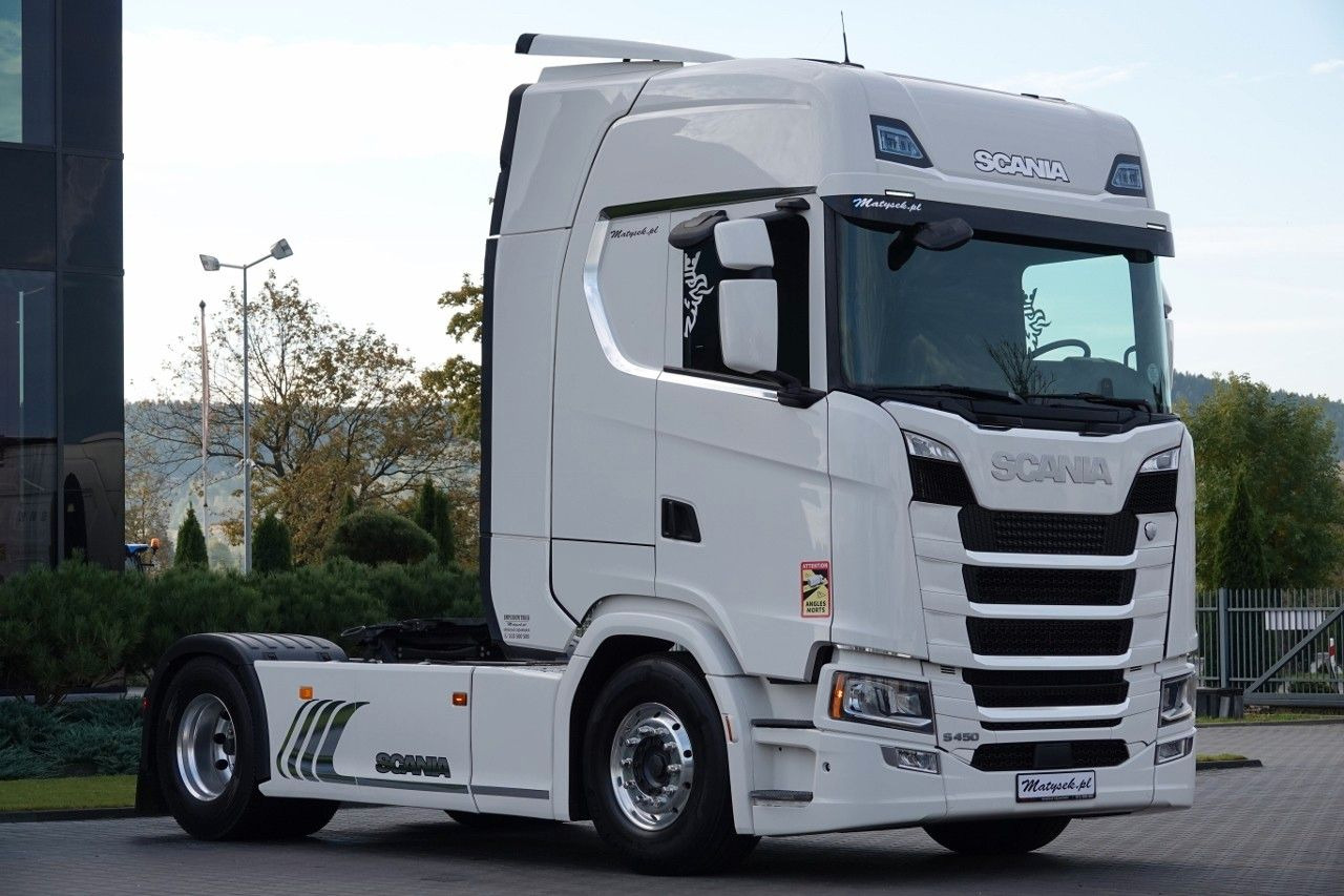 Scania S 450 / RETARDER /2018 ROK / NAVI / ALUFELGI / O - Tractor unit: picture 1 Scania S 450 / RETARDER /2018 ROK / NAVI / ALUFELGI / O - Tractor unit: picture 1