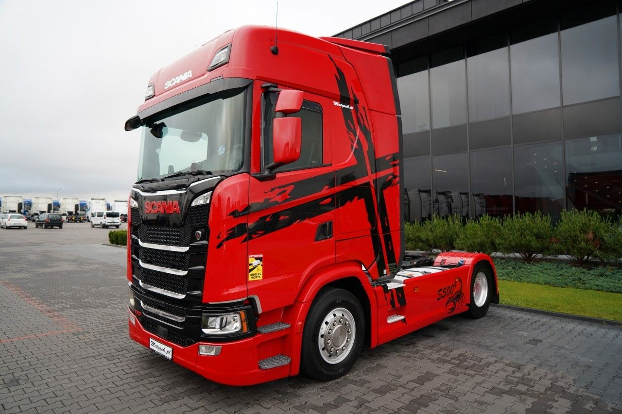 Scania S 500 / RETARDER / I-PARK COOL / ALUFELGI / PO - Tractor unit: picture 5 Scania S 500 / RETARDER / I-PARK COOL / ALUFELGI / PO - Tractor unit: picture 5