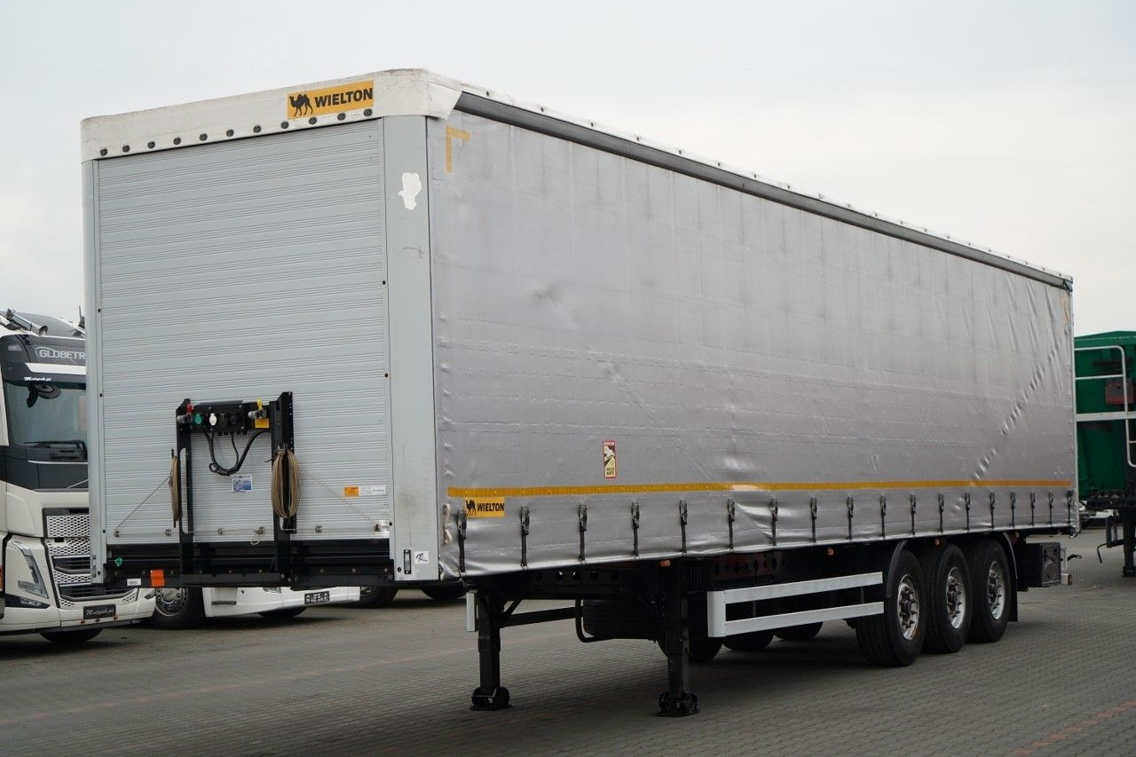 Wielton FIRANKA / STANDARD / OŚ PODNOSZONA / PLANDEKA Z - Curtainsider semi-trailer: picture 1 Wielton FIRANKA / STANDARD / OŚ PODNOSZONA / PLANDEKA Z - Curtainsider semi-trailer: picture 1