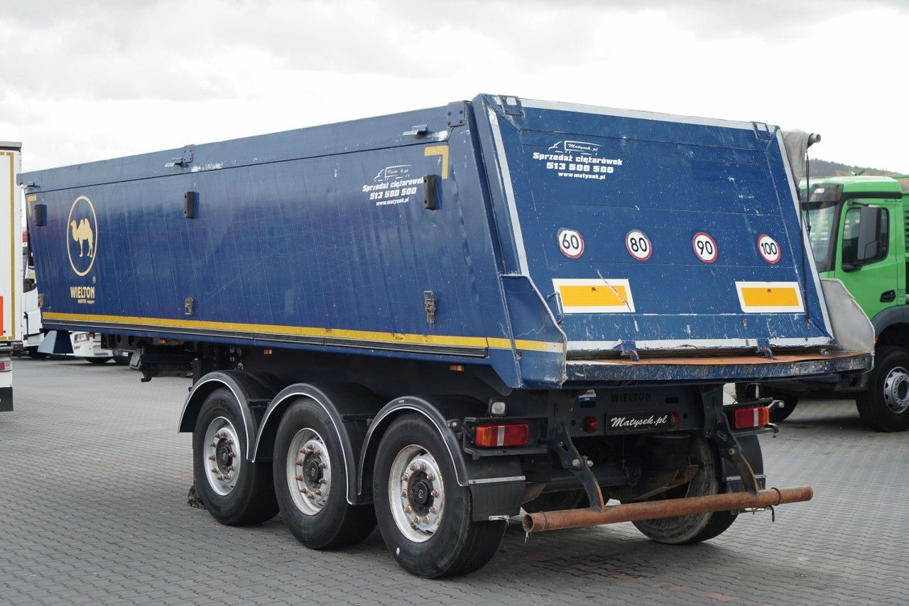 Wielton WYWROTKA / 24 M3 / ALUMINIOWA / OŚ PODNOSZONA / - Tipper semi-trailer: picture 4 Wielton WYWROTKA / 24 M3 / ALUMINIOWA / OŚ PODNOSZONA / - Tipper semi-trailer: picture 4