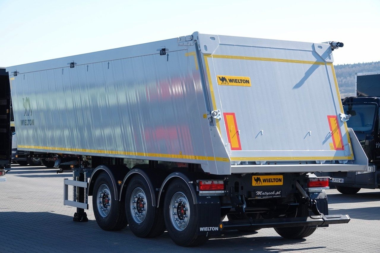 Wielton YWROTKA ALUMINIOWA 36 M3 / KLAPA / FABRYCZNIE NO - Tipper semi-trailer: picture 3 Wielton YWROTKA ALUMINIOWA 36 M3 / KLAPA / FABRYCZNIE NO - Tipper semi-trailer: picture 3
