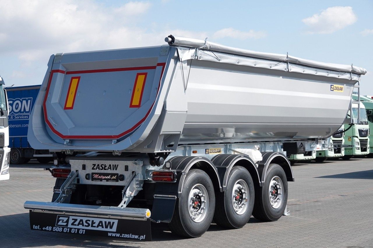 ZASŁAW WYWROTKA 24 m3 / FABRYCZNIE NOWA / STALOWA / RYN - Tipper semi-trailer: picture 5 ZASŁAW WYWROTKA 24 m3 / FABRYCZNIE NOWA / STALOWA / RYN - Tipper semi-trailer: picture 5