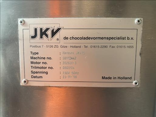 Food processing equipment JKV Hermes JKV30 Chocolate tempering machine: picture 8 Food processing equipment JKV Hermes JKV30 Chocolate tempering machine: picture 8