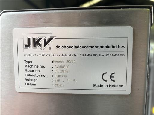 Food processing equipment JKV Hermes JKV30 Chocolate tempering machine: picture 7 Food processing equipment JKV Hermes JKV30 Chocolate tempering machine: picture 7
