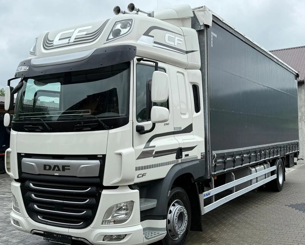 DAF CF290/CF320/FIRANKA/WINDA/E6/JEDEN WŁAŚCICIEL/SPROWADZONY/22PALETY/2019/PODNOSZONY DACH/ JAK NOWY - Curtainsider truck: picture 1 DAF CF290/CF320/FIRANKA/WINDA/E6/JEDEN WŁAŚCICIEL/SPROWADZONY/22PALETY/2019/PODNOSZONY DACH/ JAK NOWY - Curtainsider truck: picture 1