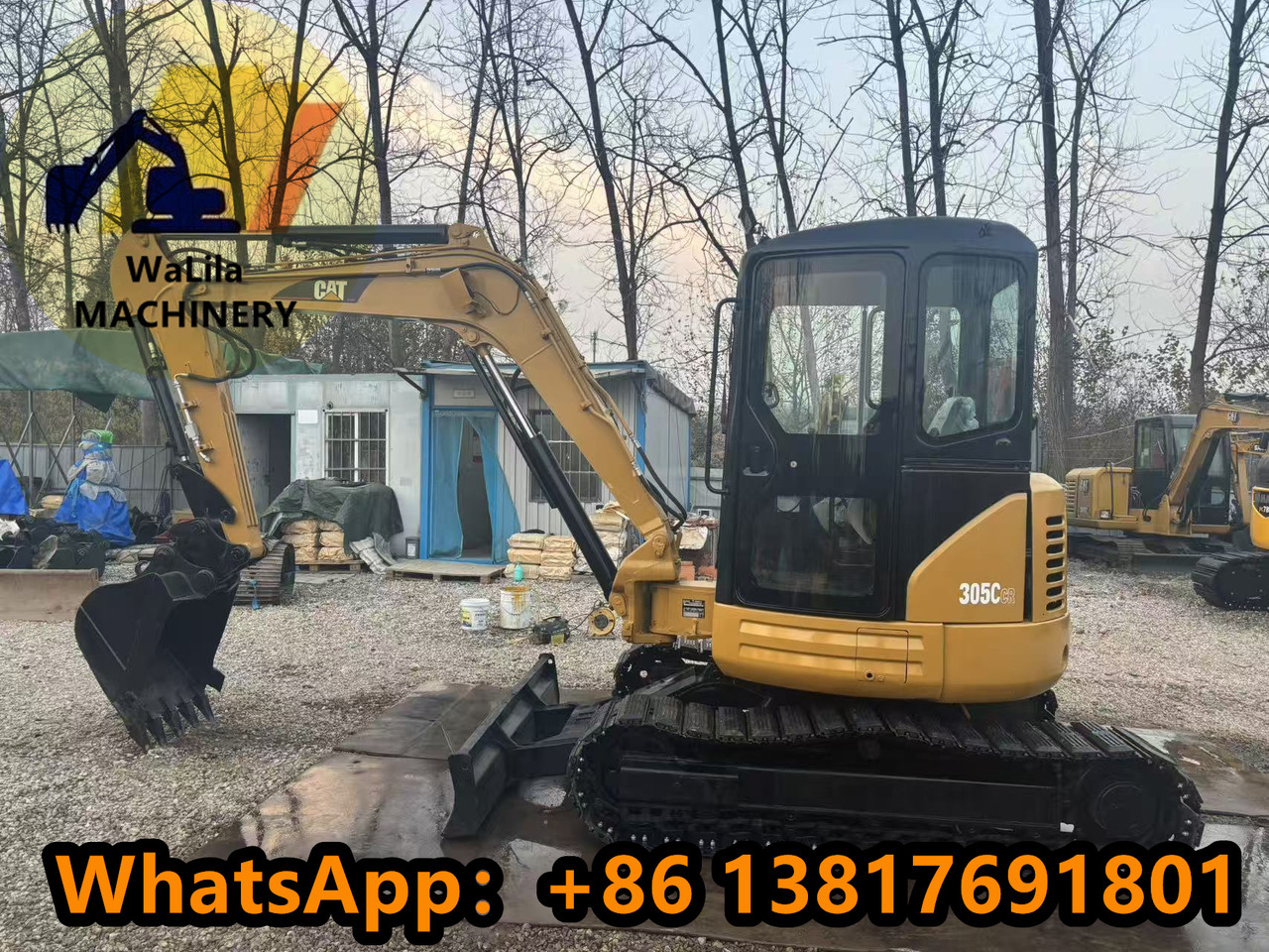 CATERPILLAR 305CCR - Mini excavator: picture 1 CATERPILLAR 305CCR - Mini excavator: picture 1