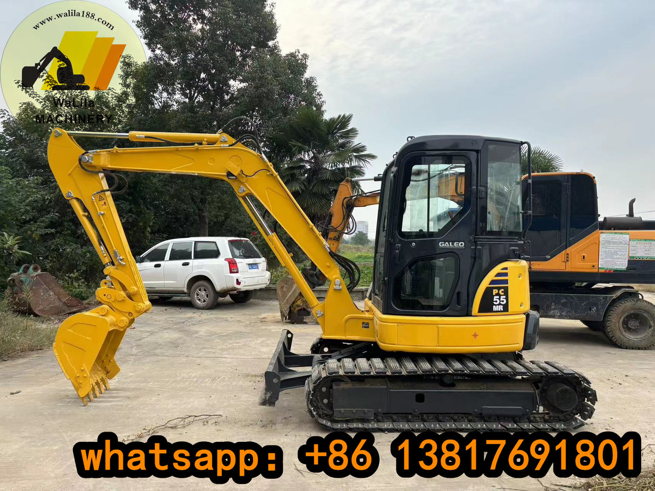 KOMATSU PC55 - Construction machinery: picture 1 KOMATSU PC55 - Construction machinery: picture 1