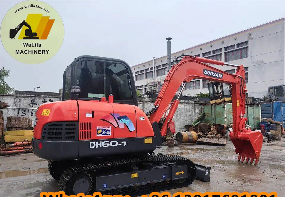 Doosan DH 60-7 - Mini excavator: picture 2 Doosan DH 60-7 - Mini excavator: picture 2