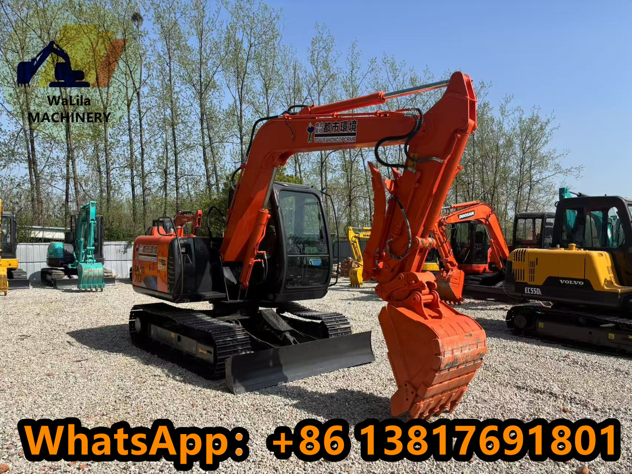 HITACHI Zx70 - Mini excavator: picture 4 HITACHI Zx70 - Mini excavator: picture 4