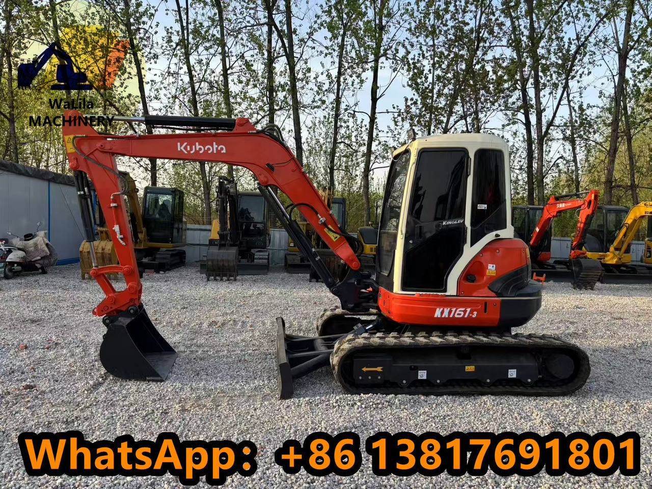KUBOTA KX161 - Mini excavator: picture 1 KUBOTA KX161 - Mini excavator: picture 1