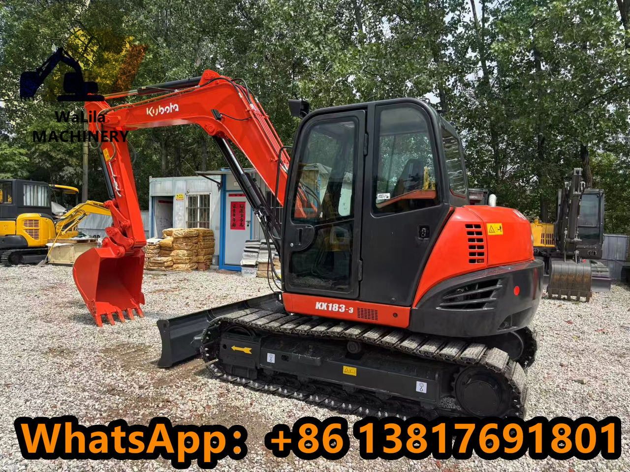 KUBOTA KX183-5 - Mini excavator: picture 4 KUBOTA KX183-5 - Mini excavator: picture 4