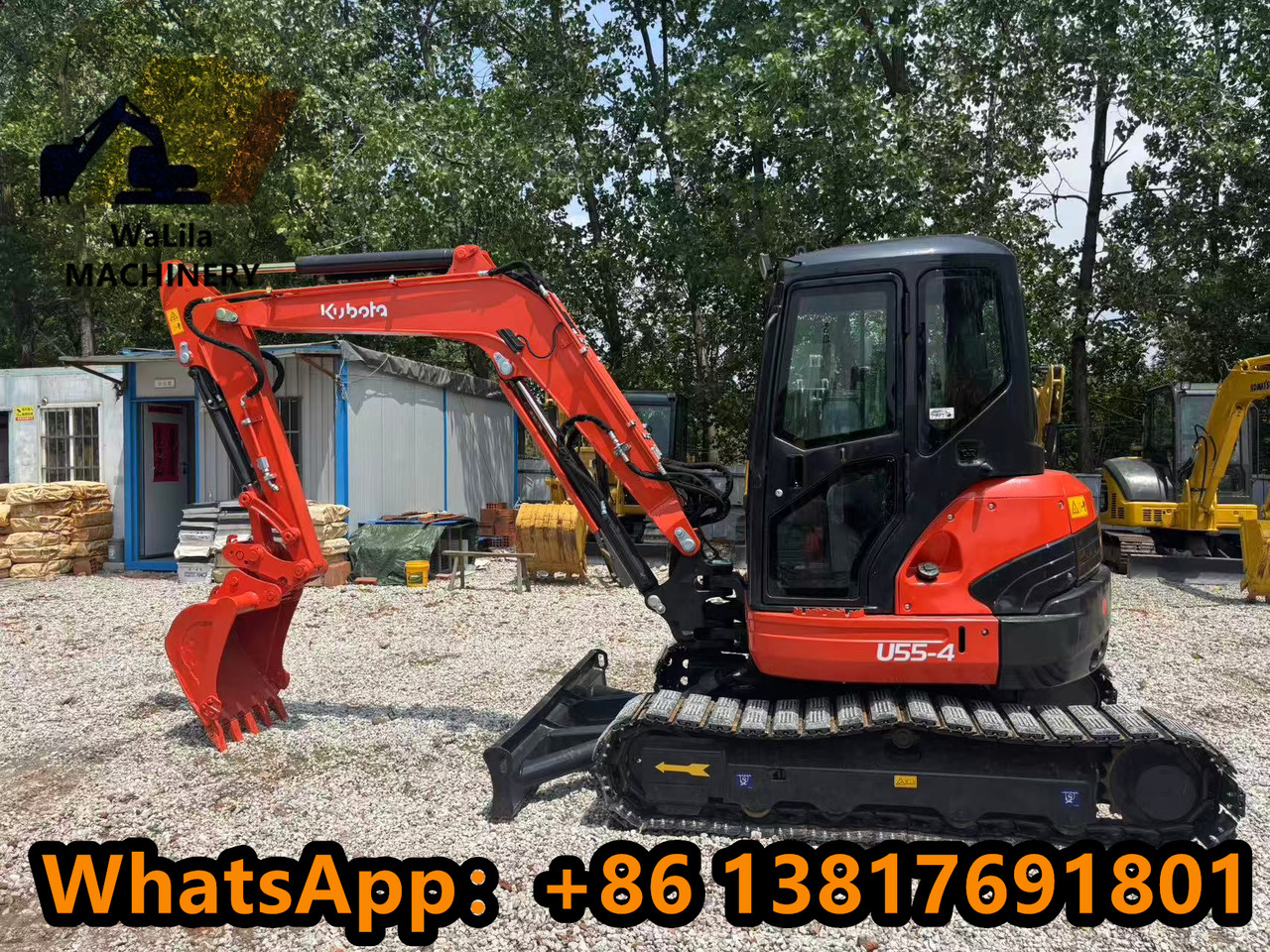 KUBOTA U55 - Mini excavator: picture 4 KUBOTA U55 - Mini excavator: picture 4