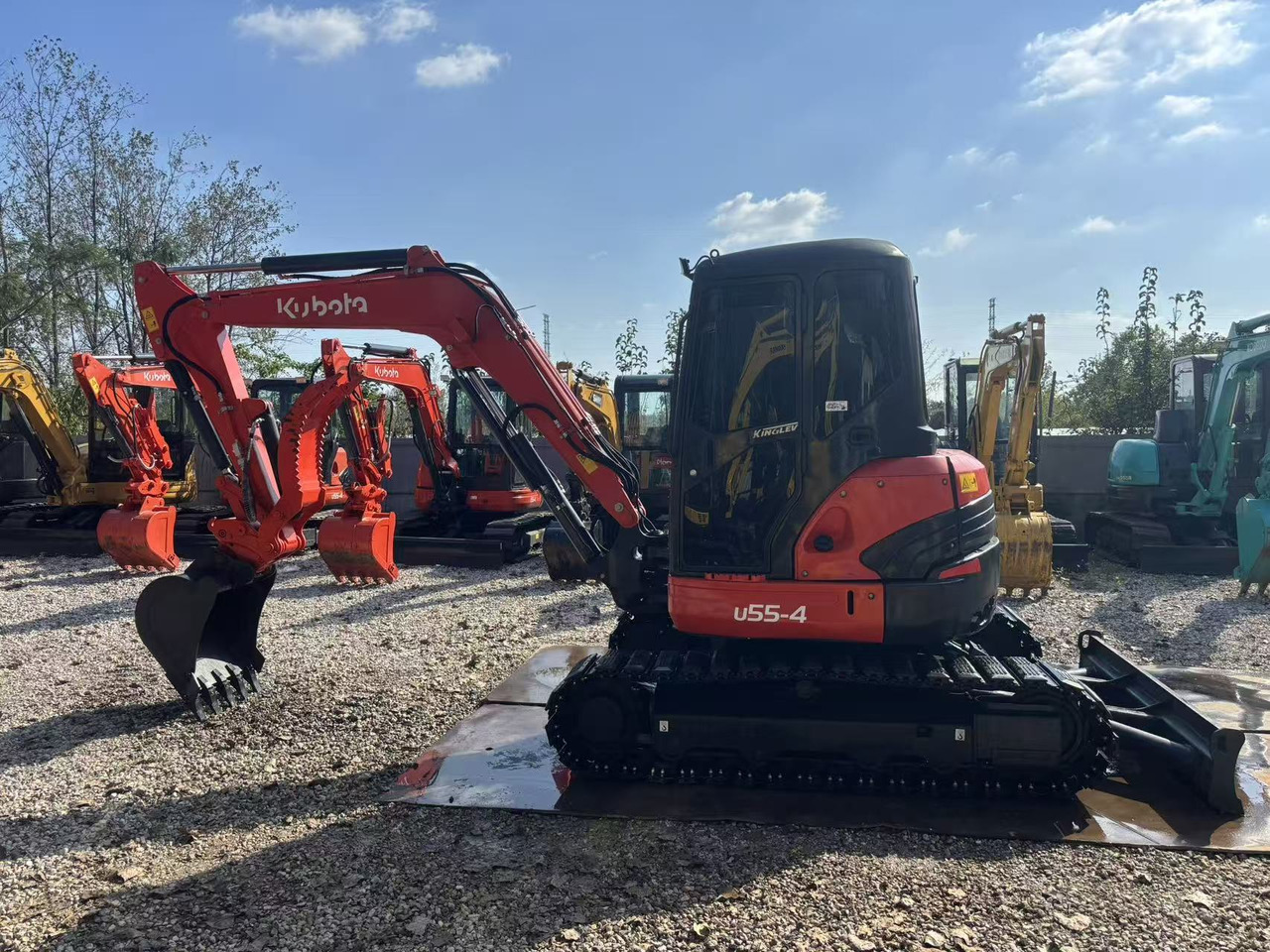 KUBOTA U55 - Mini excavator: picture 2 KUBOTA U55 - Mini excavator: picture 2