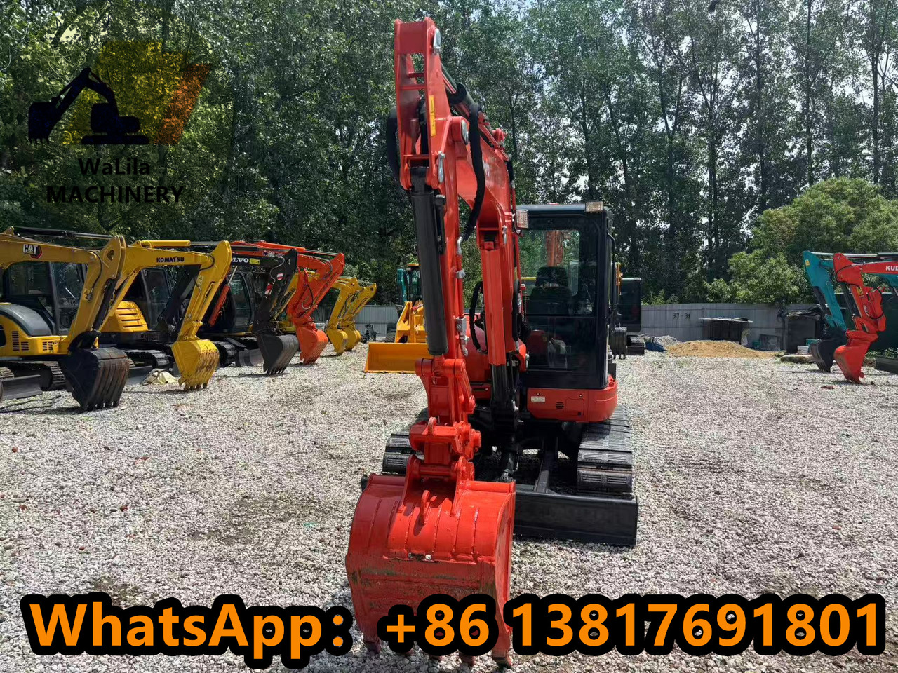 KUBOTA U55 - Mini excavator: picture 5 KUBOTA U55 - Mini excavator: picture 5